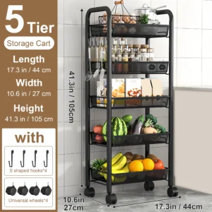 Multilayer Kitchen Storage Rack