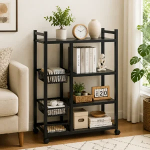 4-Tier Rolling Storage Cart