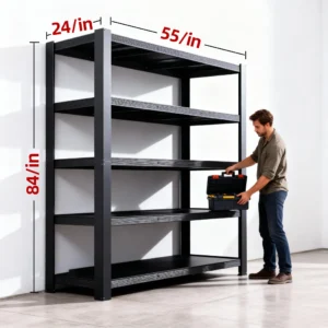 84 Inch Heavy-duty Metal Storage Rack