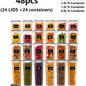 Sealed Food Storage Containers with Lids