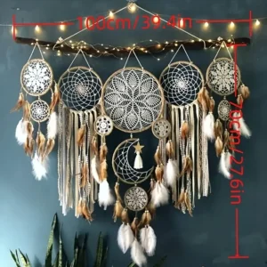 5-piece large Dream Catcher
